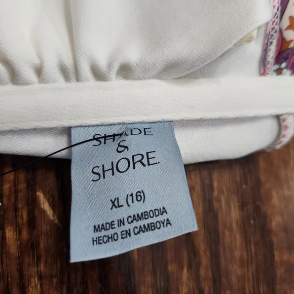 Paisley Bandeau Bikini Set XL NWT Boho Pink Orange Removable Strap High Cut - Picture 10 of 11